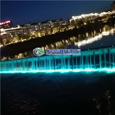 Pintu Spillway Dengan Peranti Pencahayaan